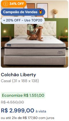 Promoções 12 liberty dia das maes